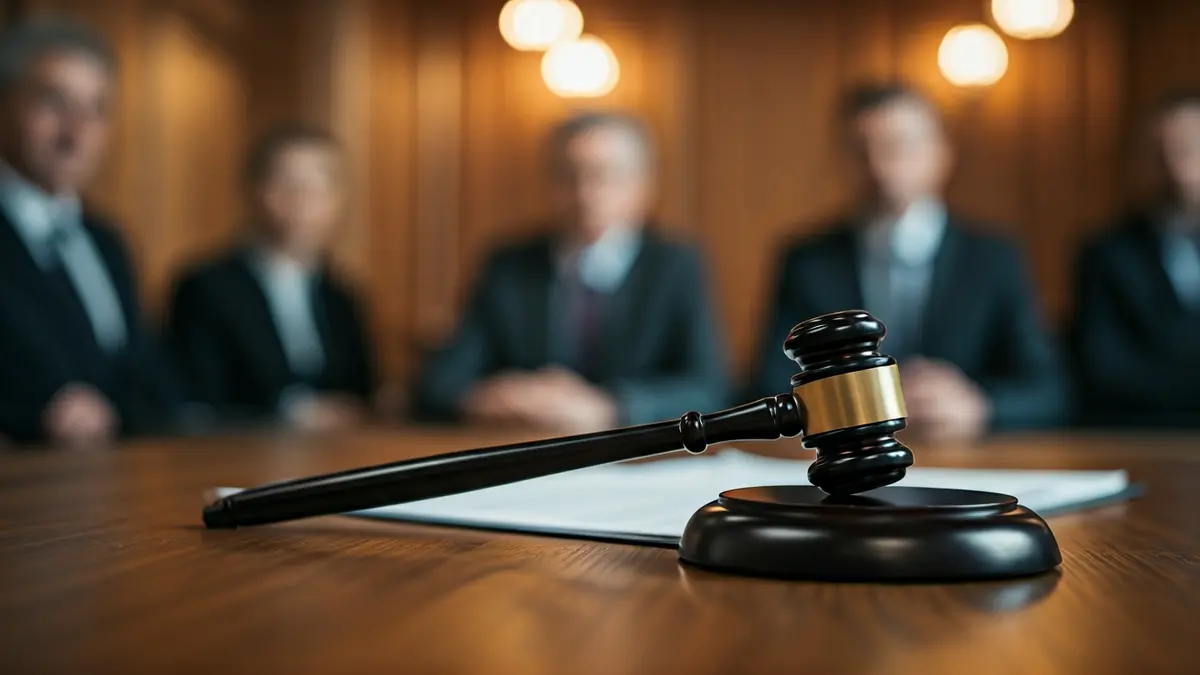 Generic image of a legal document with a gavel on a wooden desk.
