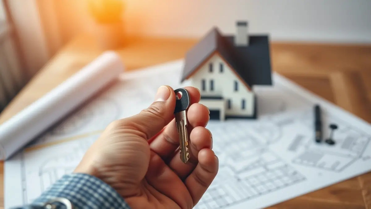 Imagen genérica de una mano sosteniendo una llave, simbolizando el acceso a la vivienda.
