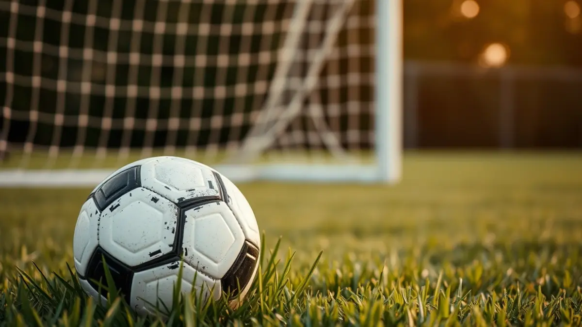Imagen genérica de un balón de fútbol en un campo de césped.