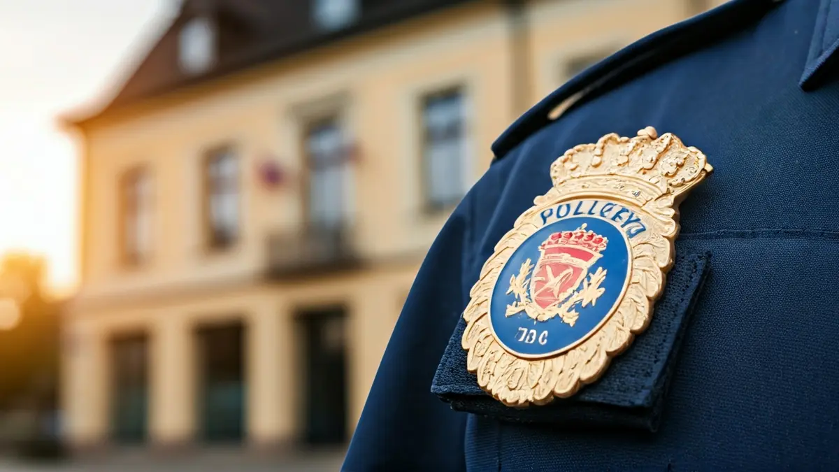 Generic image of a local police badge.