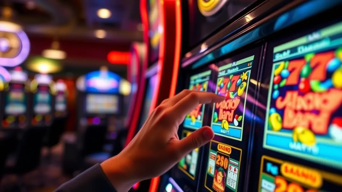 Generic image of a betting machine in a gaming establishment.
