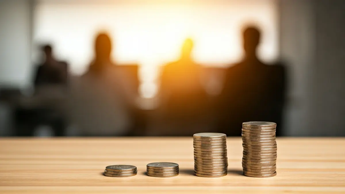 Imagen genérica de dinero en efectivo sobre una mesa, simbolizando el impacto económico del trabajo no remunerado.