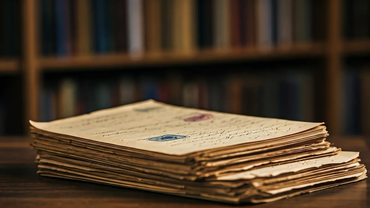 Imagen genérica de documentos antiguos y fichas de archivo, simbolizando la recuperación de la memoria histórica.