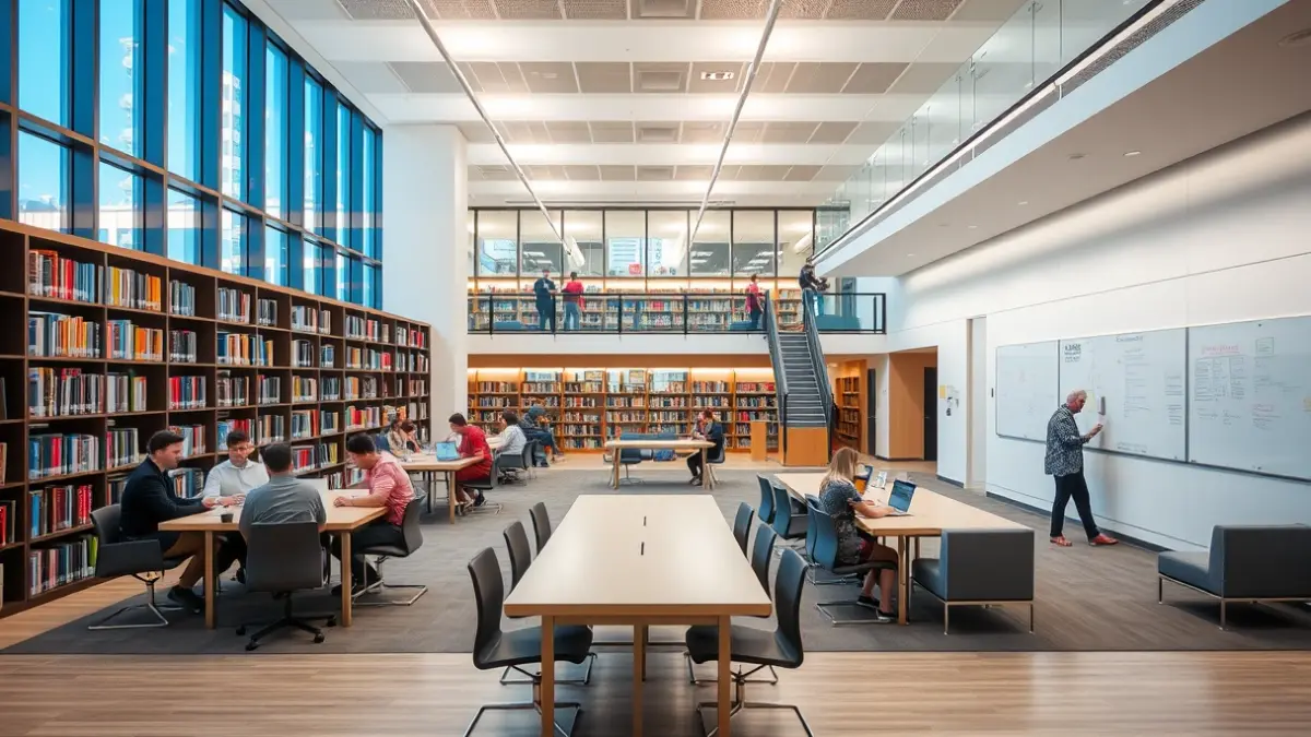 Generic image of a university entrepreneurship space.