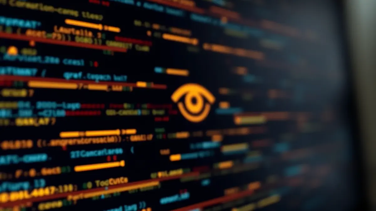 Imagen genérica de vigilancia digital y control de datos.