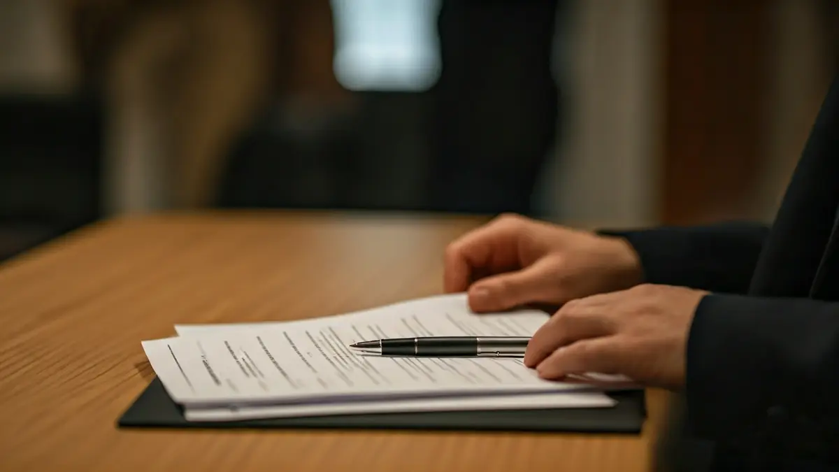 Generic image of administrative documents and paperwork.