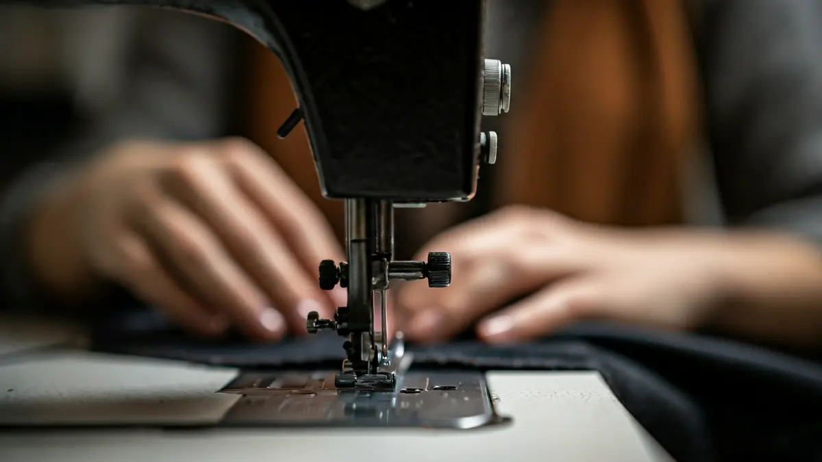 Imagen genérica de una máquina de coser, representando la moda y el diseño textil.