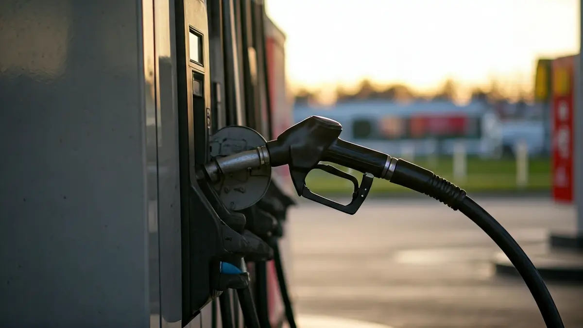 Imagen genérica de una manguera de gasolina en un surtidor.