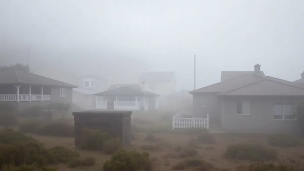 Imagen genérica de un paisaje brumoso en una localidad canaria.