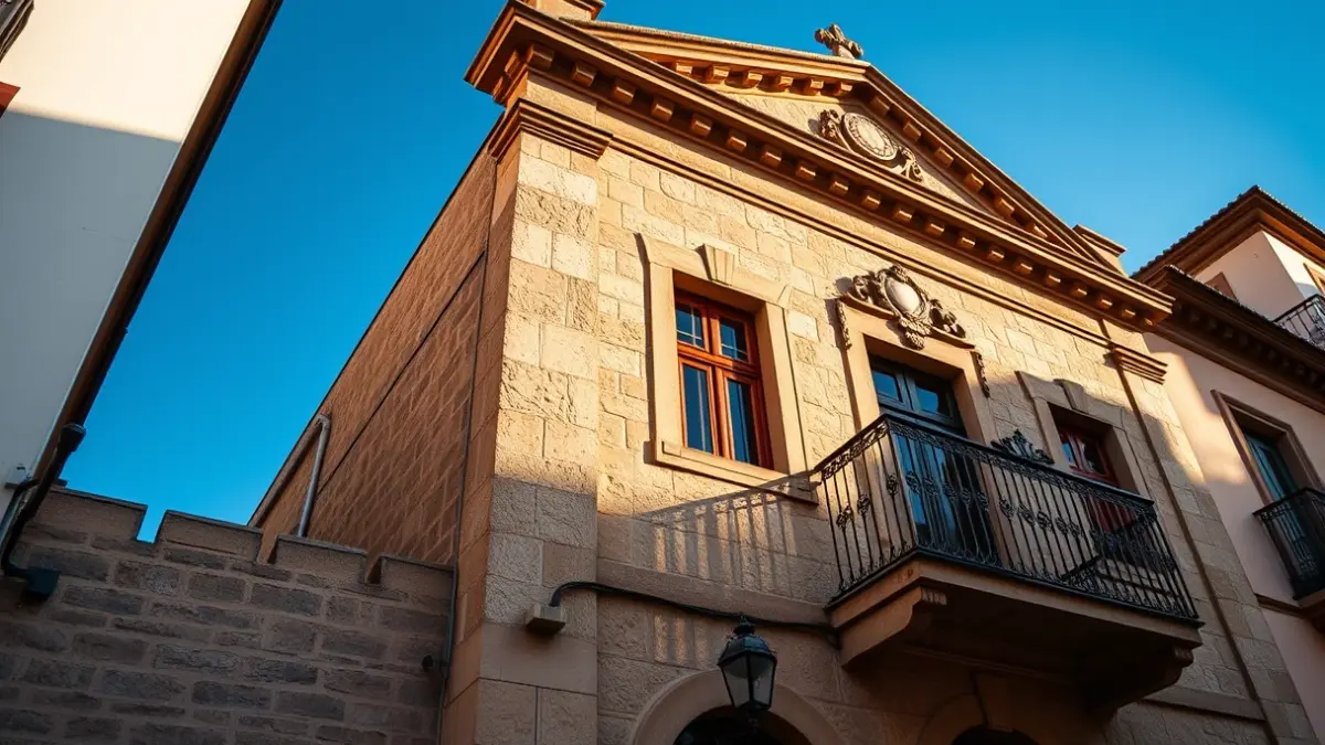 Fachada del ayuntamiento de San Bartolomé de Tirajana