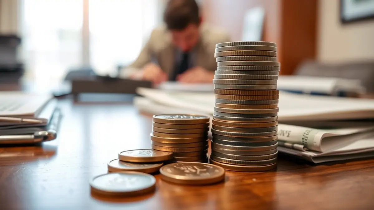 Generic image of money and documents, symbolizing economic aid and social policies.