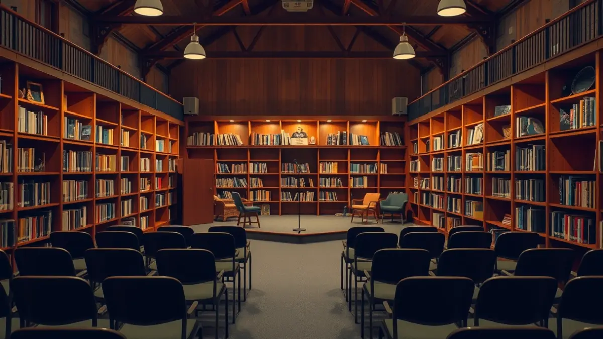 Generic image of a cultural space set up for a children's event.