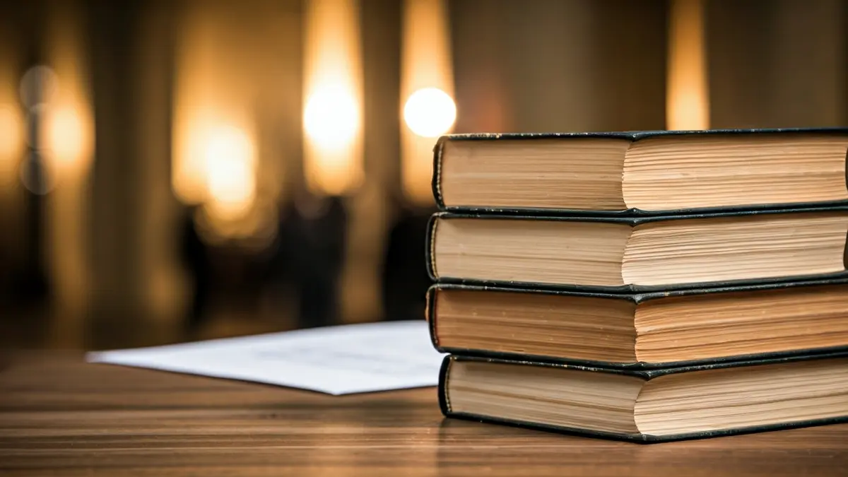 Generic image of old books and documents, symbolizing historical heritage and legal management.