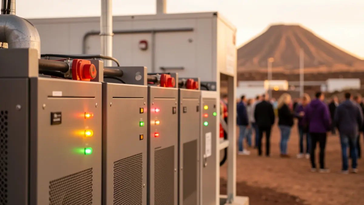 Image of a battery energy storage system.