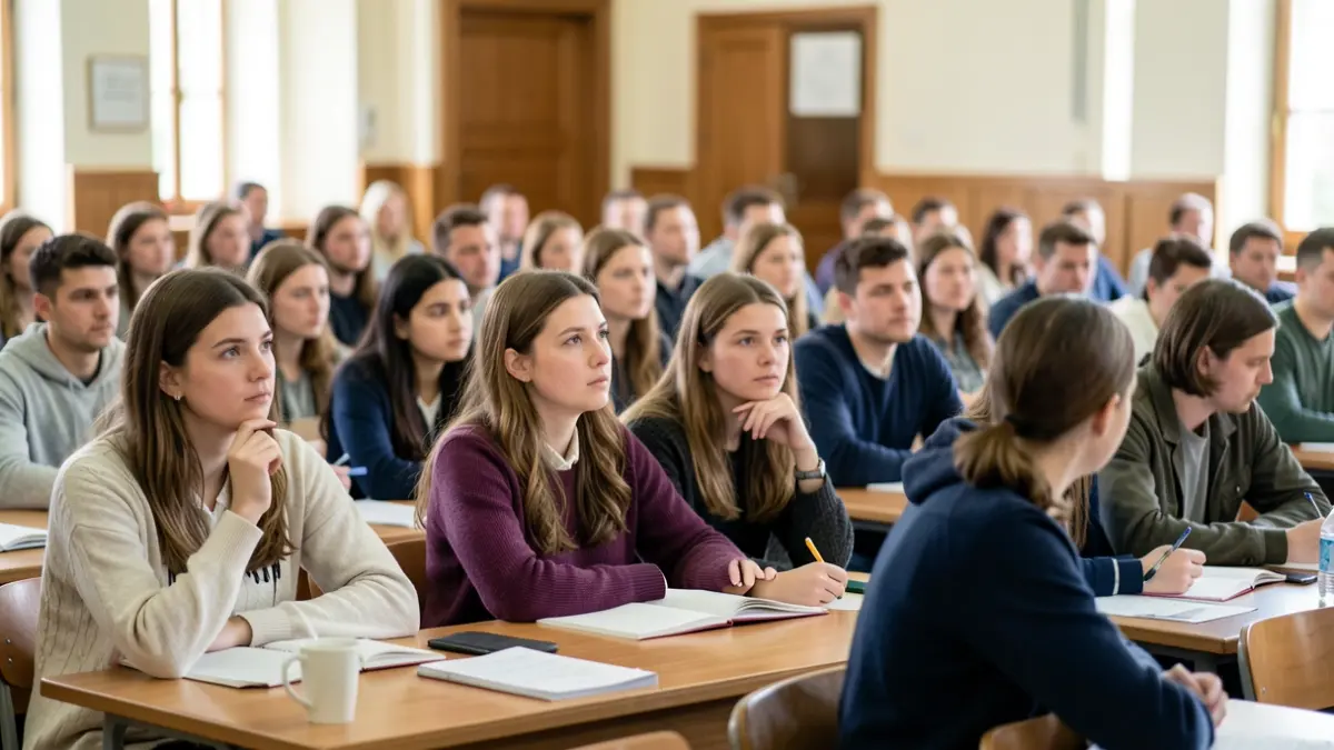 Imagen genérica de estudiantes en una actividad educativa.
