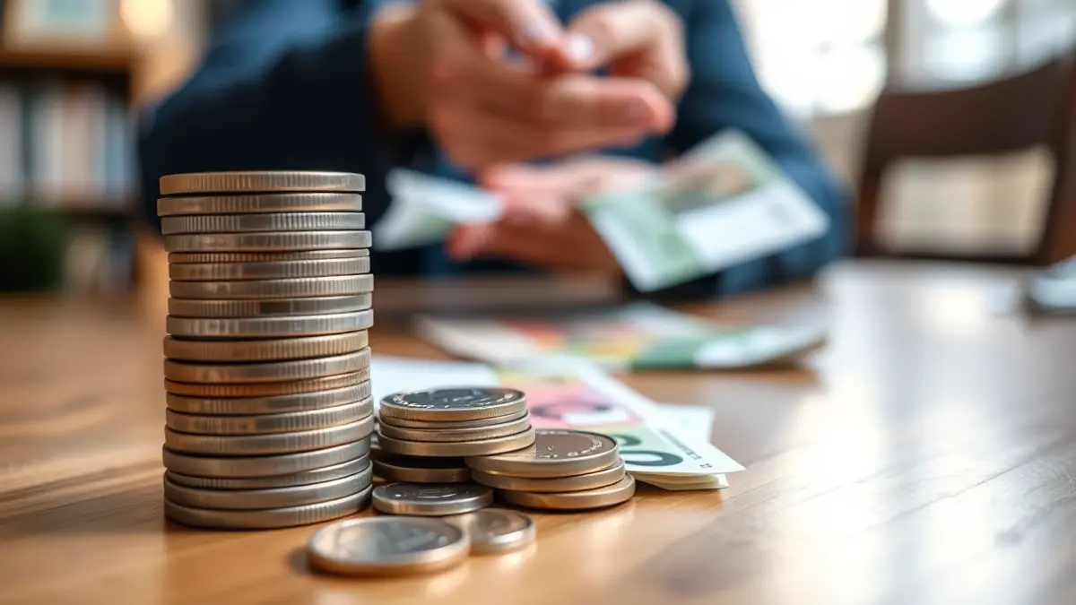 Generic image of money, representing financial aid.