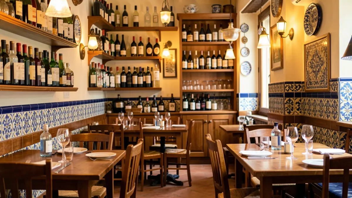 Generic image of a cozy tapas bar in the Canary Islands.