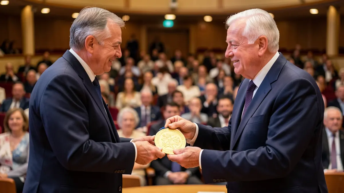 Imagen genérica de la entrega de las Medallas de Oro de Canarias.