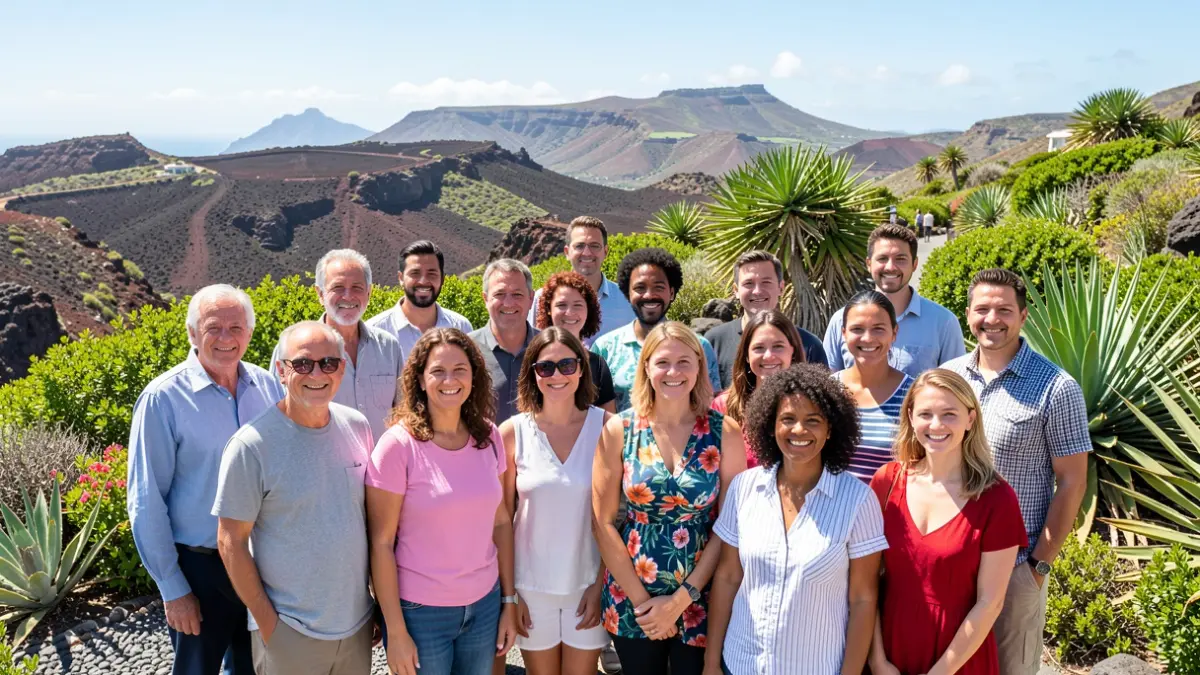 Generic image of Canarian citizens celebrating the Day of Canarias.
