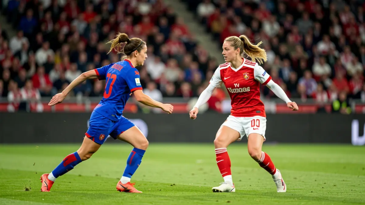 Generic image of a women's football match.