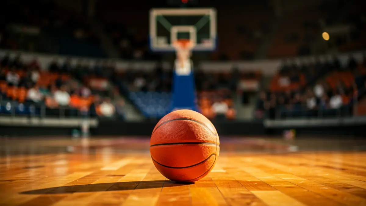 Imagen genérica de una cancha de baloncesto.