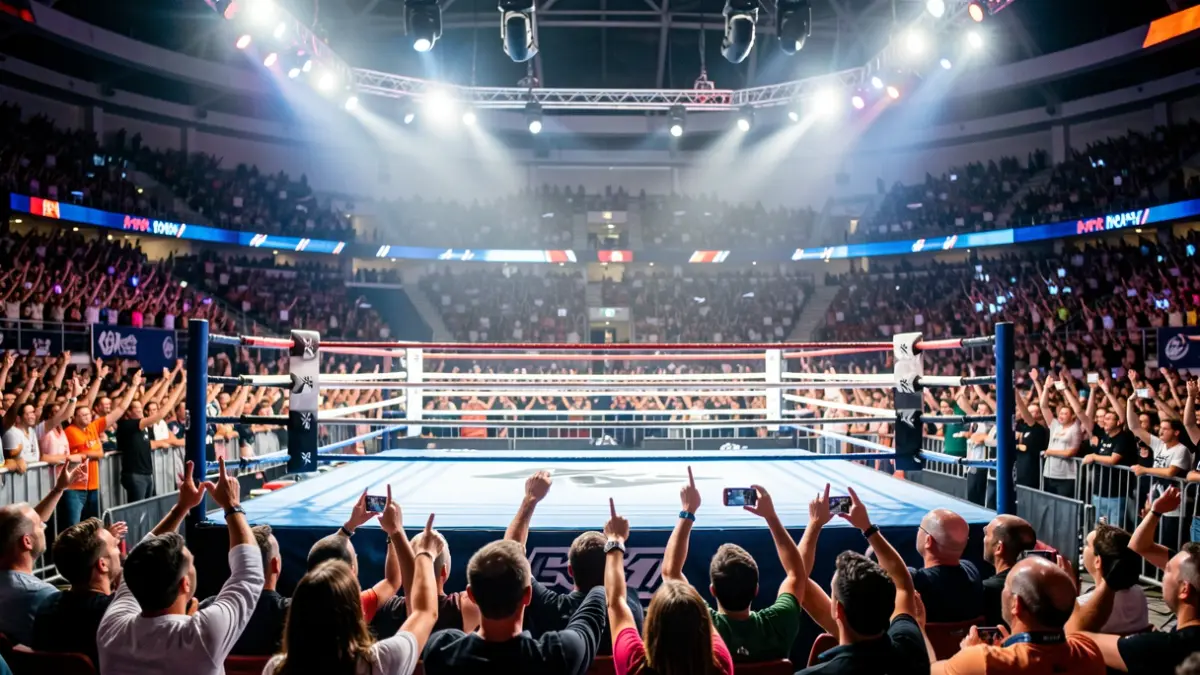 Imagen genérica del Gran Canaria Arena durante un evento de K1.