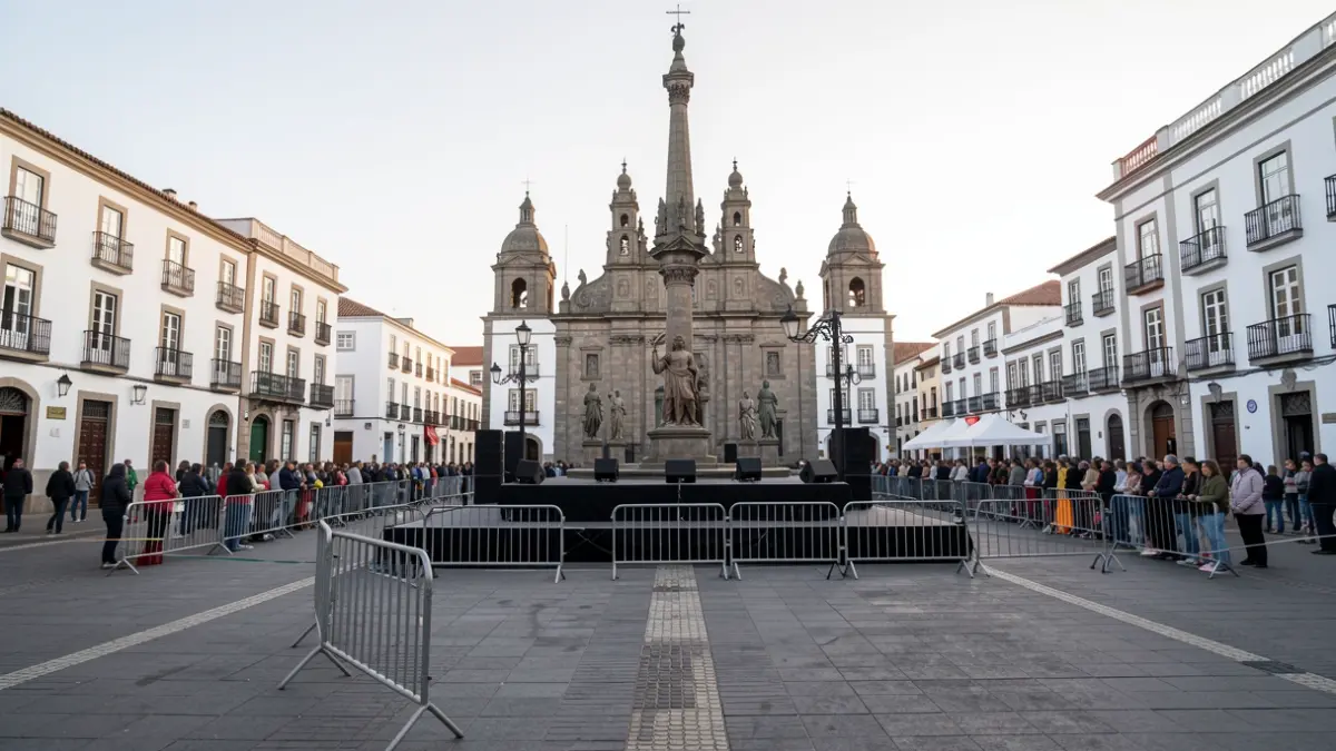 Generic image of Plaza del Cristo in La Laguna, Tenerife, prepared for a public event.