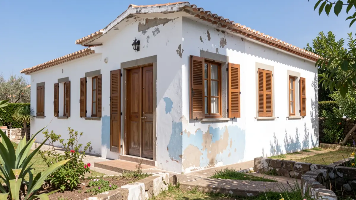 Generic image of the renovation of an old unitary school in Fuerteventura.