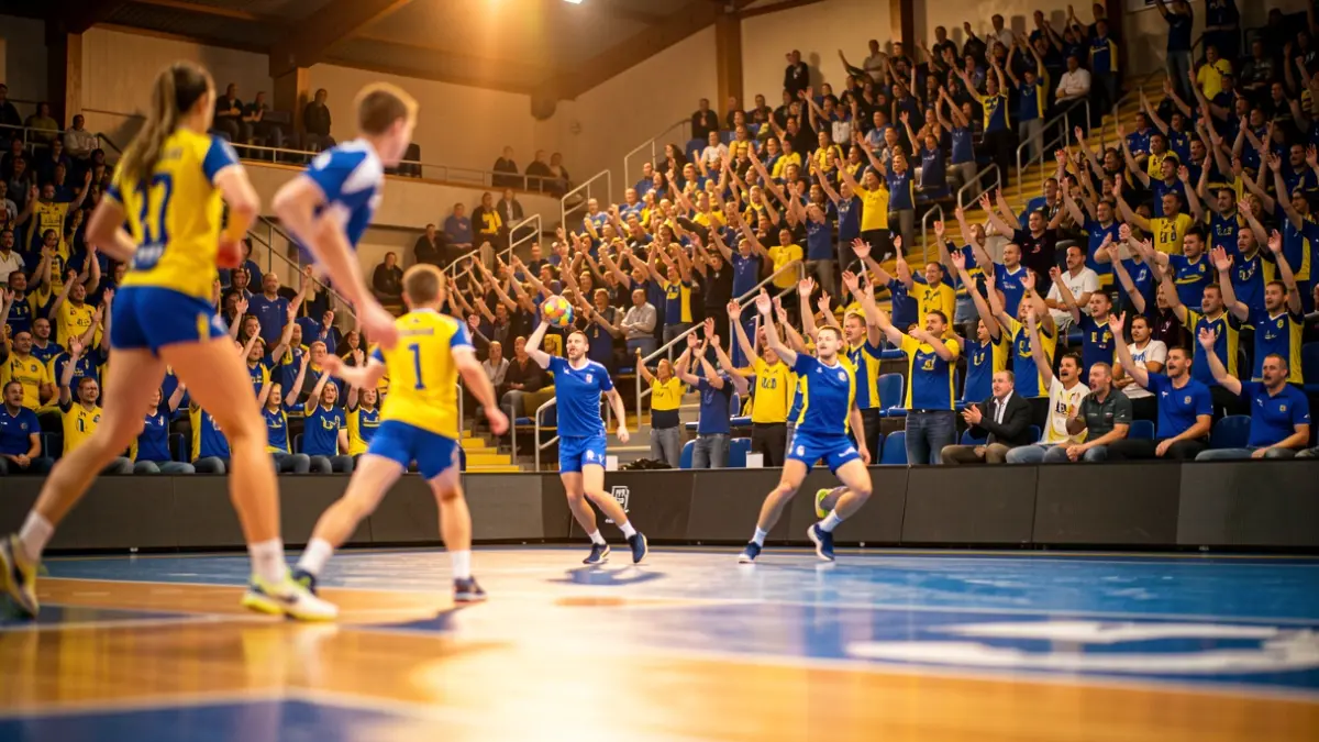 Generic image of a sports arena full of cheering fans during a match.