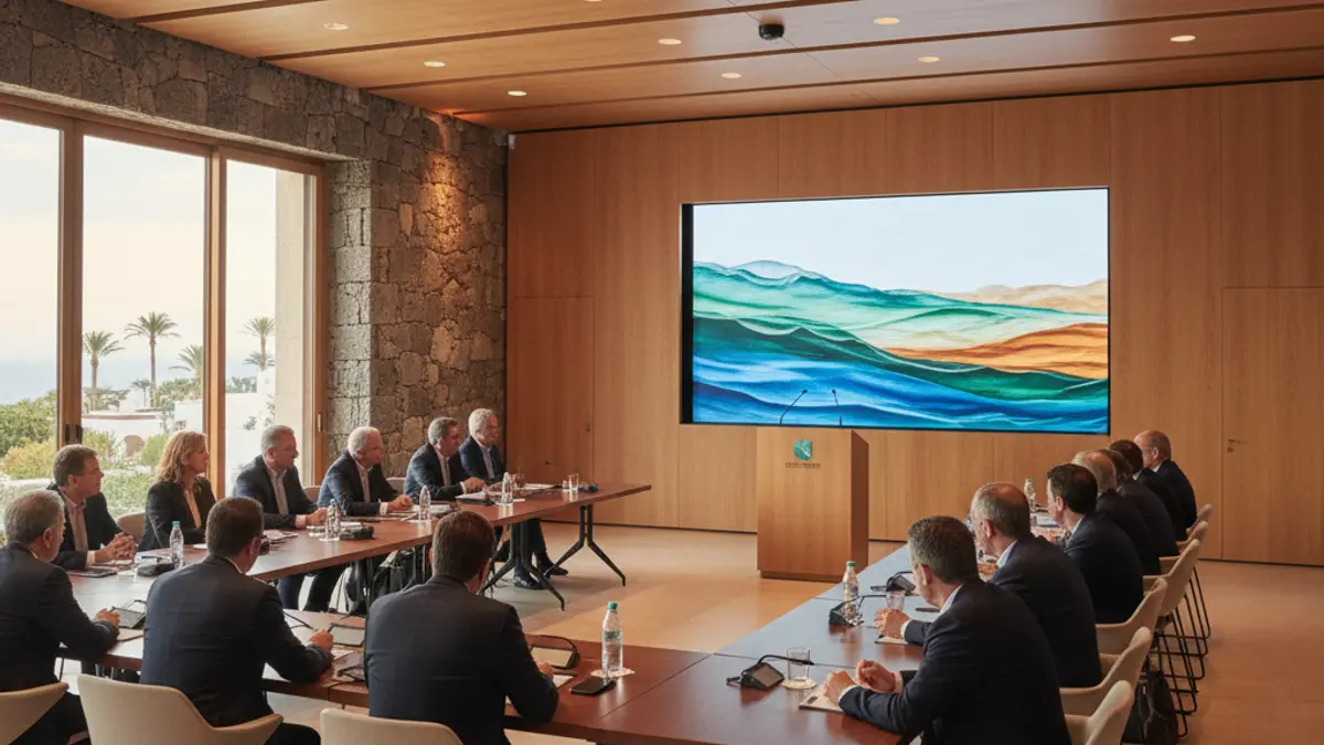 Generic image of an environmental conference.