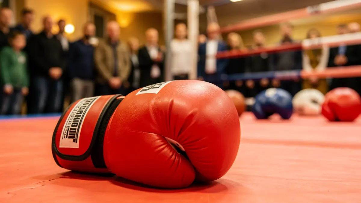 Imagen genérica de un guante de boxeo.