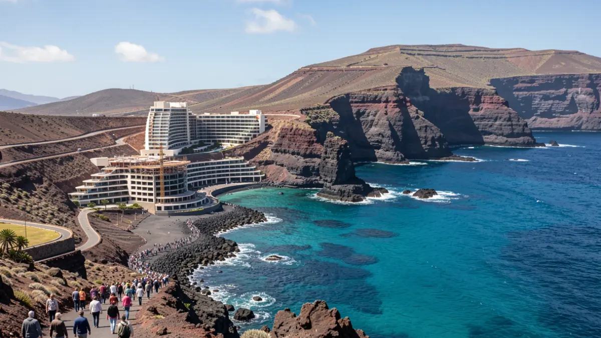 Costa de Tenerife amenazada por proyectos urbanísticos.