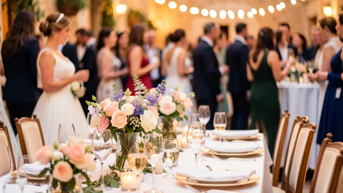 Generic image of celebration and event planning elements.
