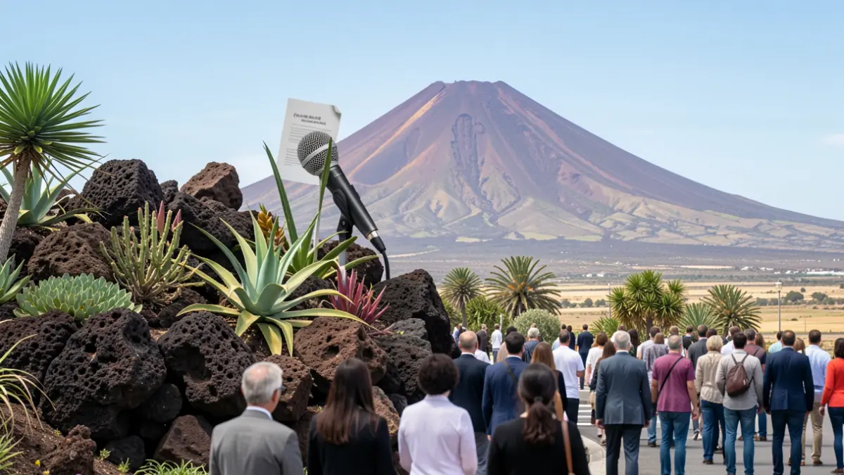 Generic image of symbolic elements of historical memory in the Canary Islands.