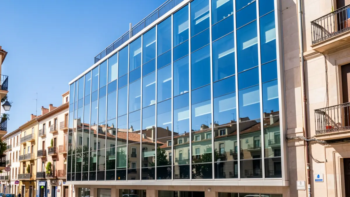 Generic image of a modern office building facade.