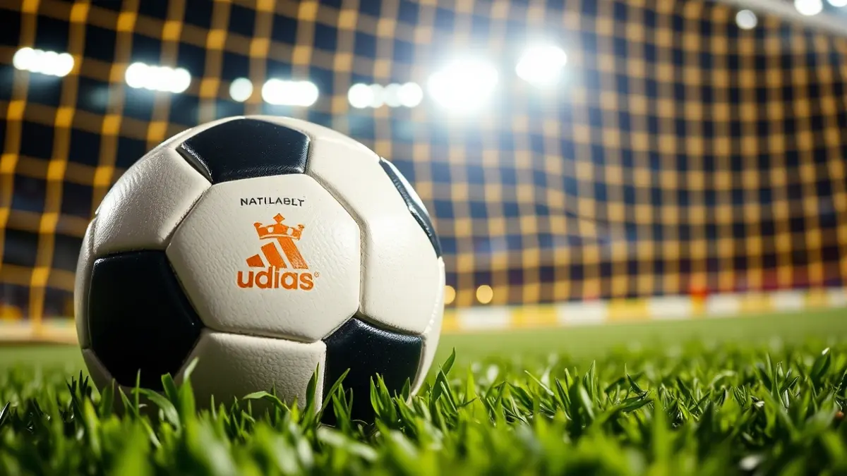 Imagen genérica de un balón de fútbol en el césped de un estadio.