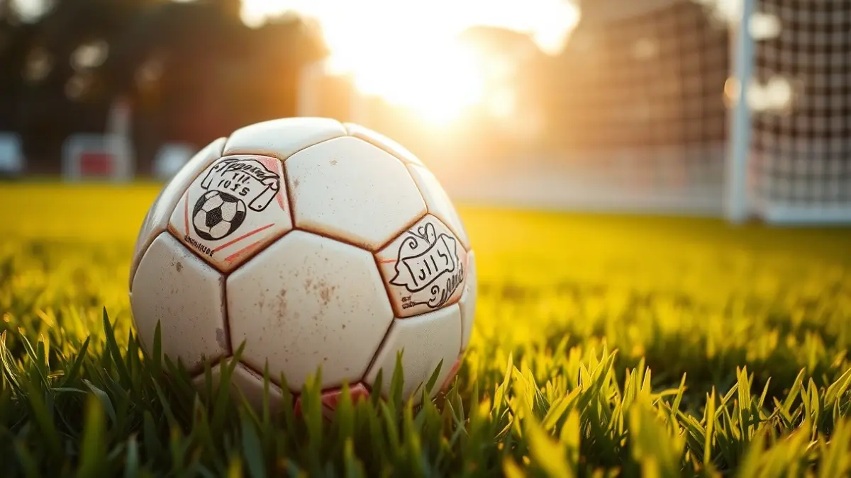 Generic image of a soccer ball on a stadium pitch.