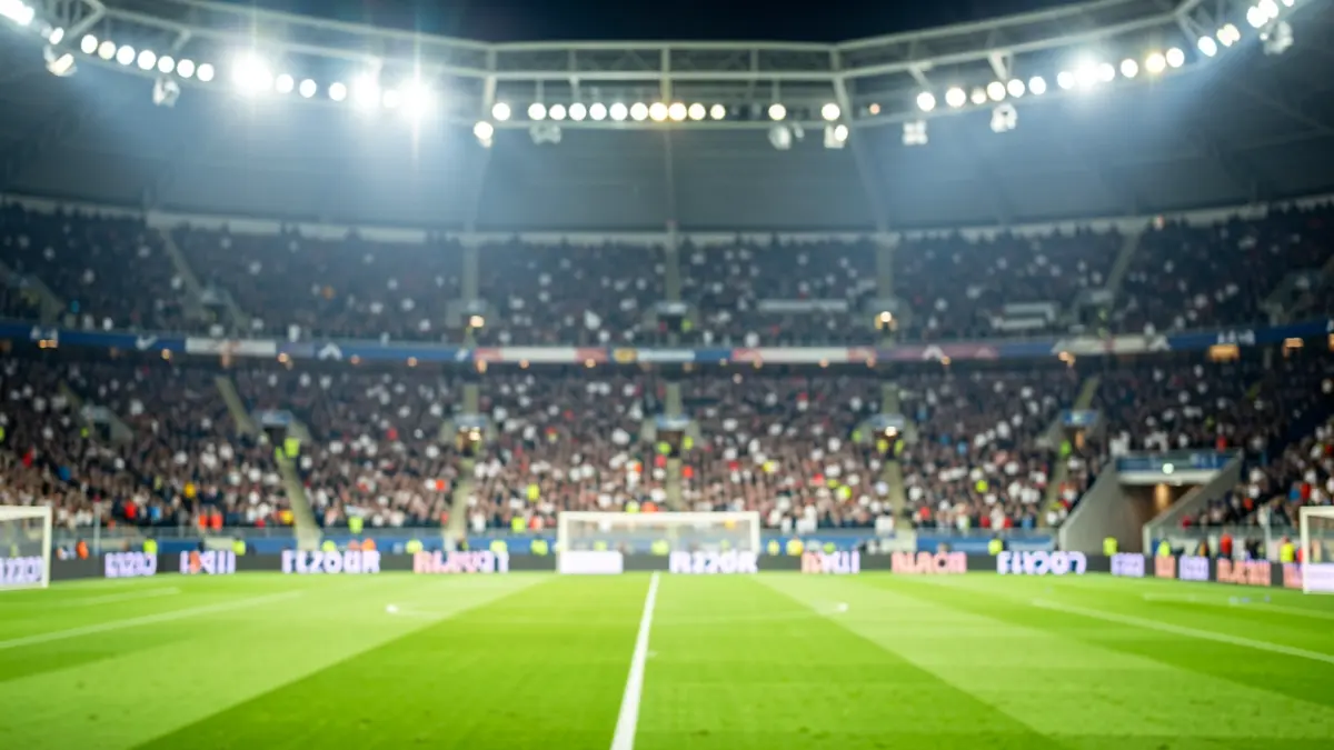 Imagen genérica de un estadio de fútbol lleno de aficionados.