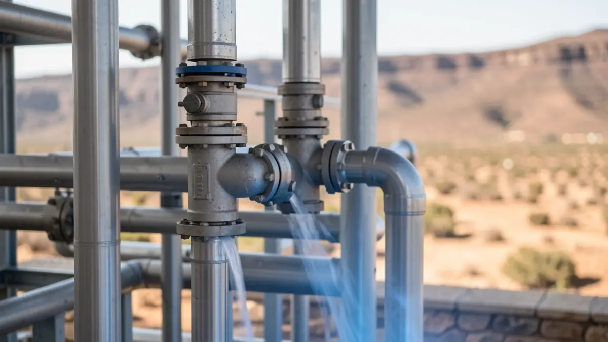 Imagen de la planta desaladora Lanzarote V.