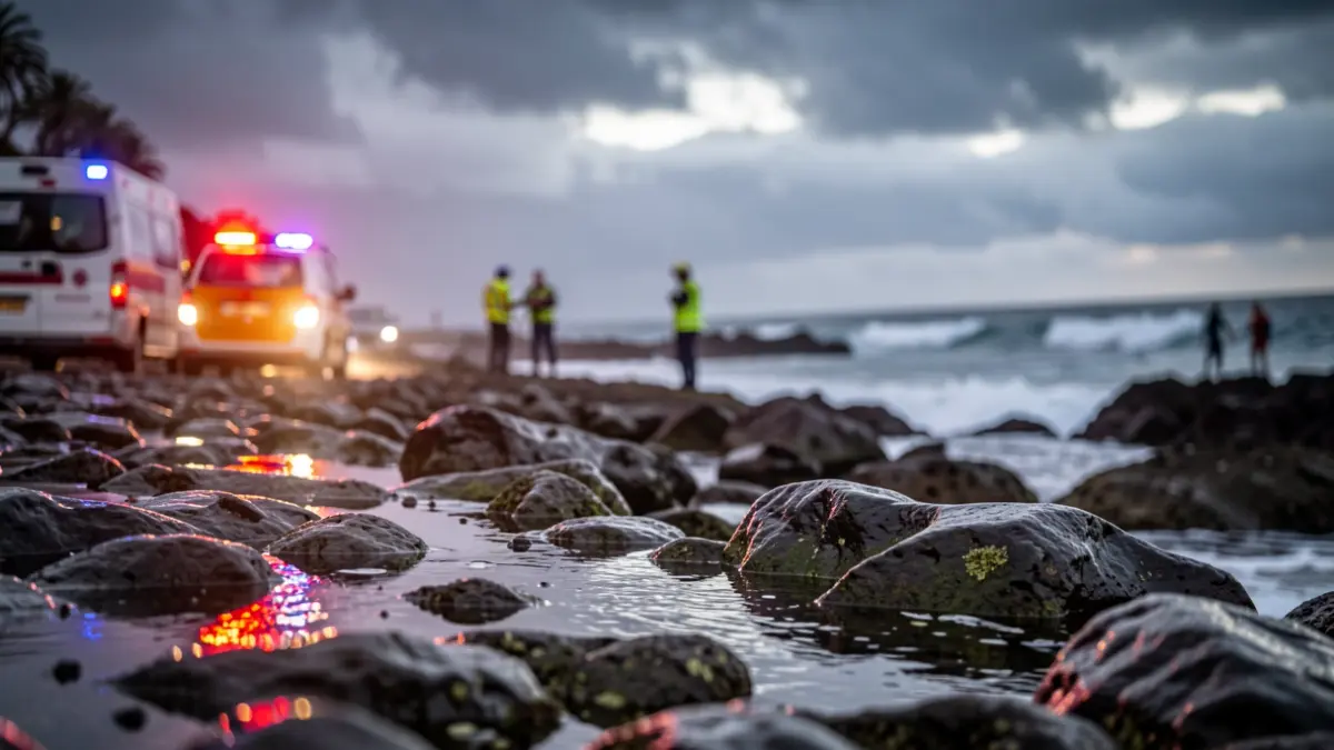 Imagen genérica de un operativo de búsqueda en la costa de Tenerife.
