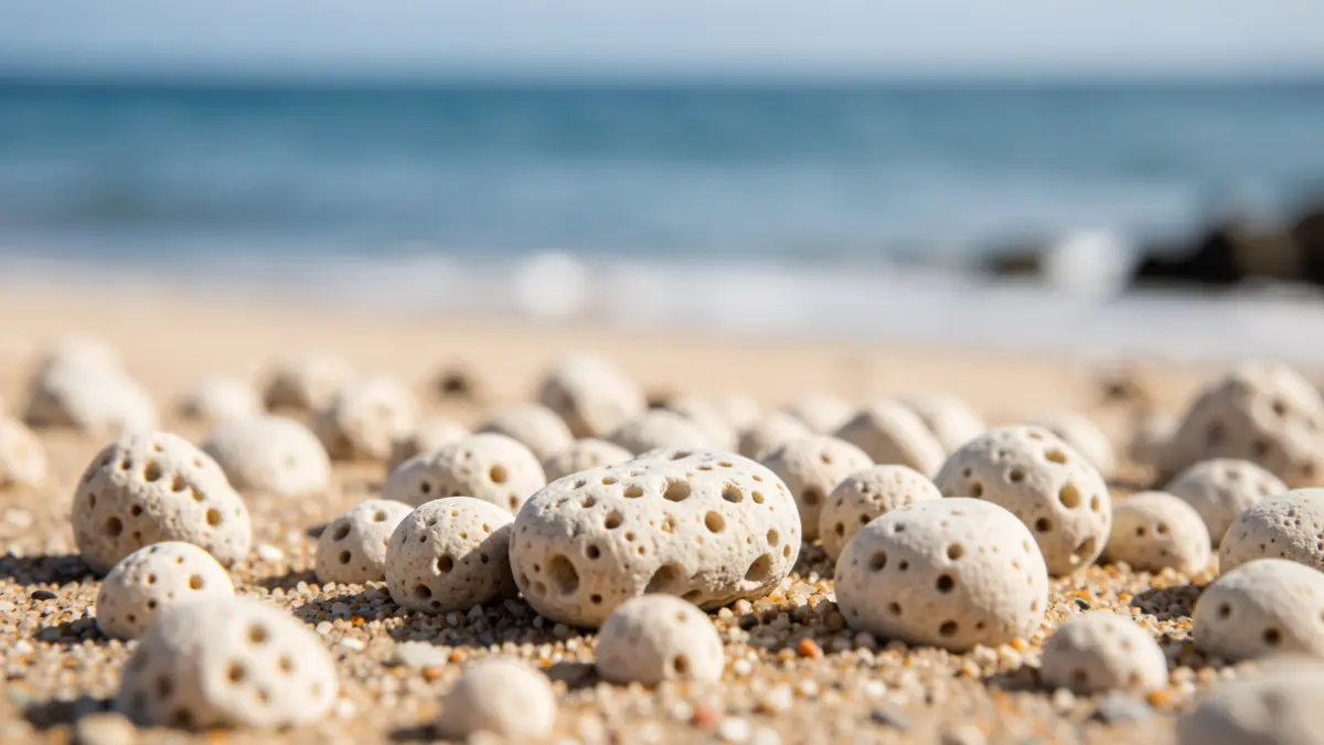 Generic image of sea stones on a Canary Islands beach.