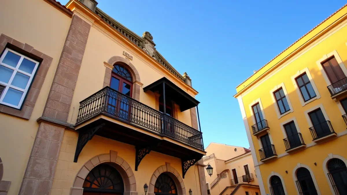 Fachada del ayuntamiento de San Bartolomé de Tirajana, Gran Canaria.