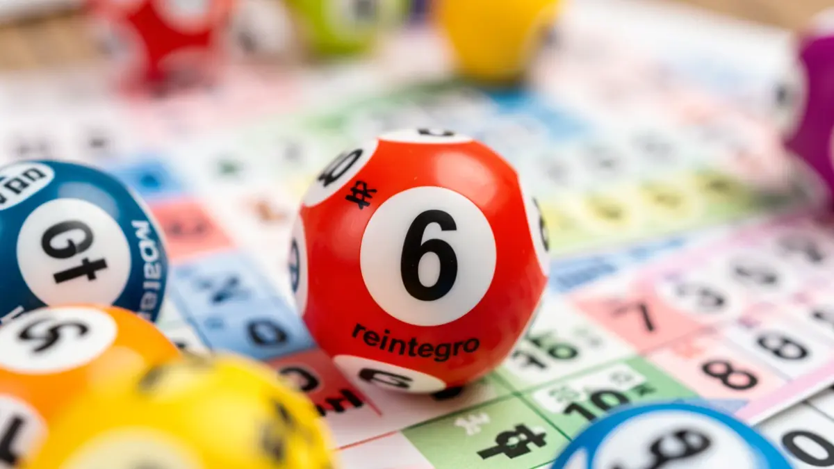 Generic image of lottery balls with numbers.