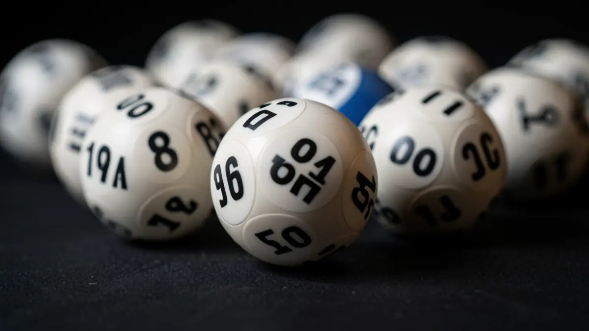 Generic image of lottery balls with numbers.