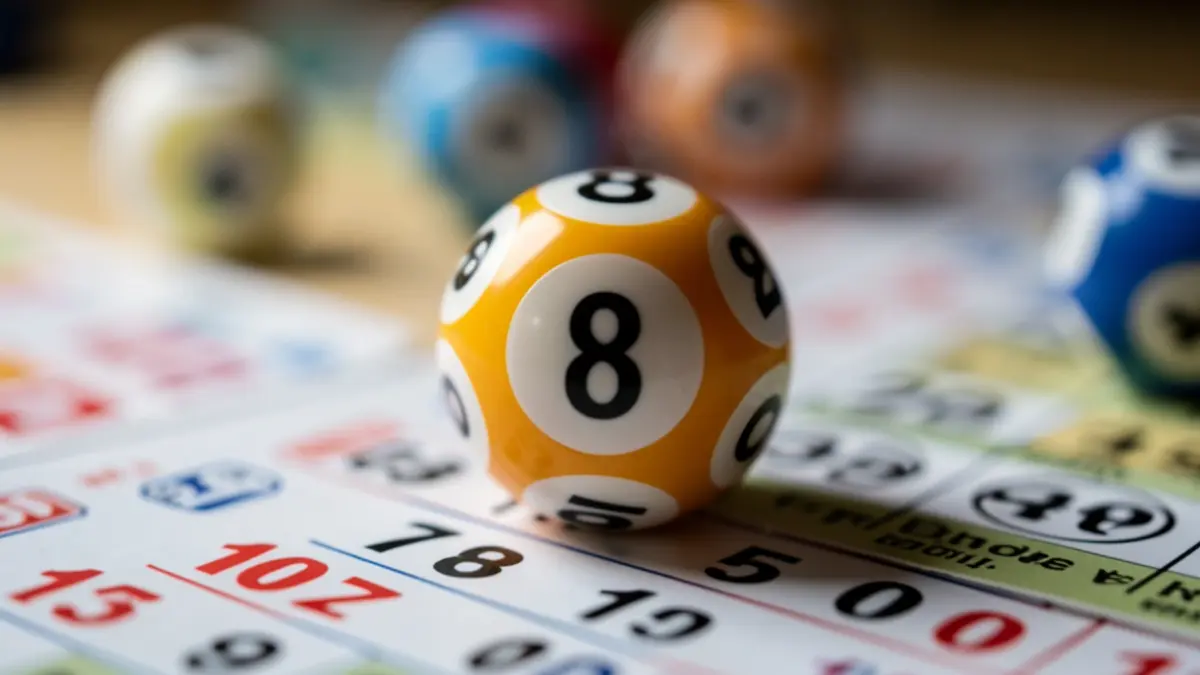 Generic image of lottery balls with numbers.