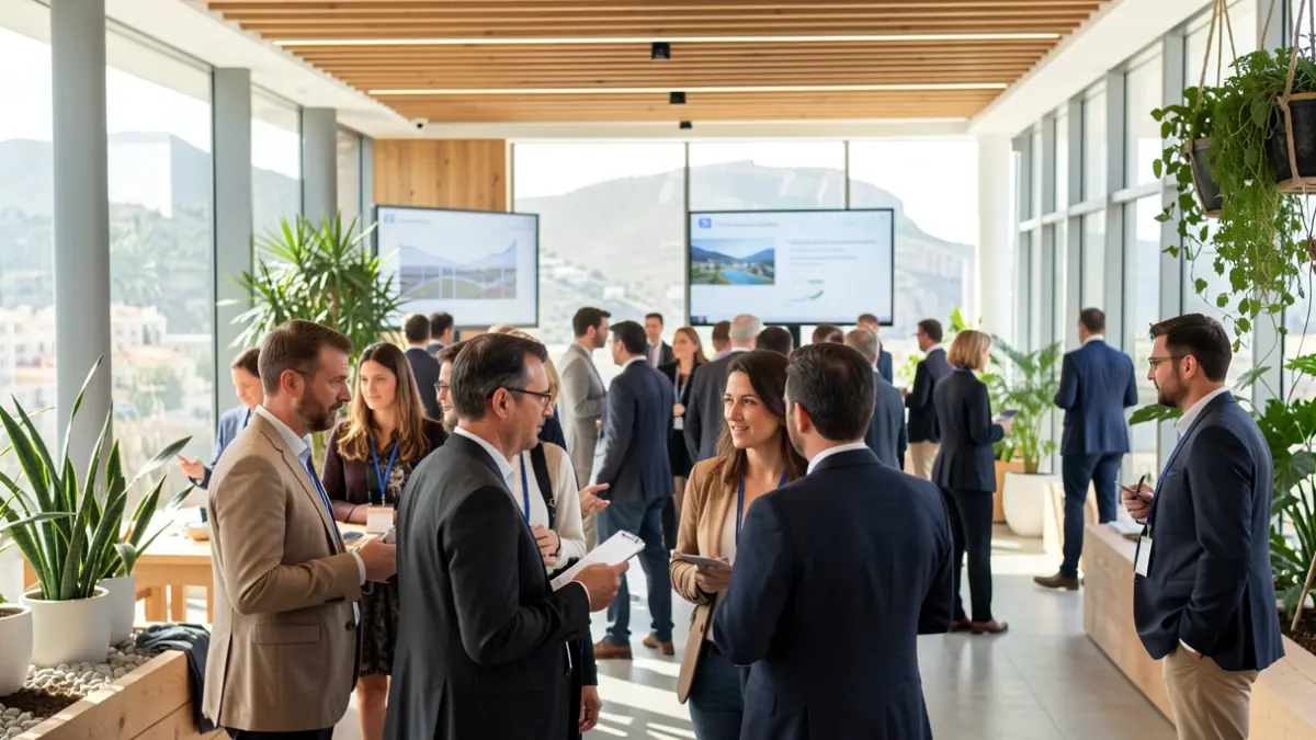 Generic image of a sustainable urban planning conference in the Canary Islands.