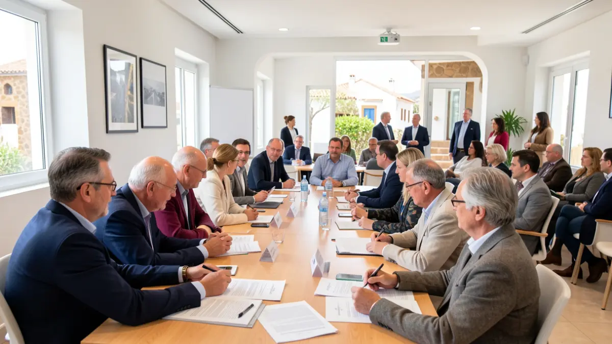Imagen genérica de una reunión ciudadana en Canarias.