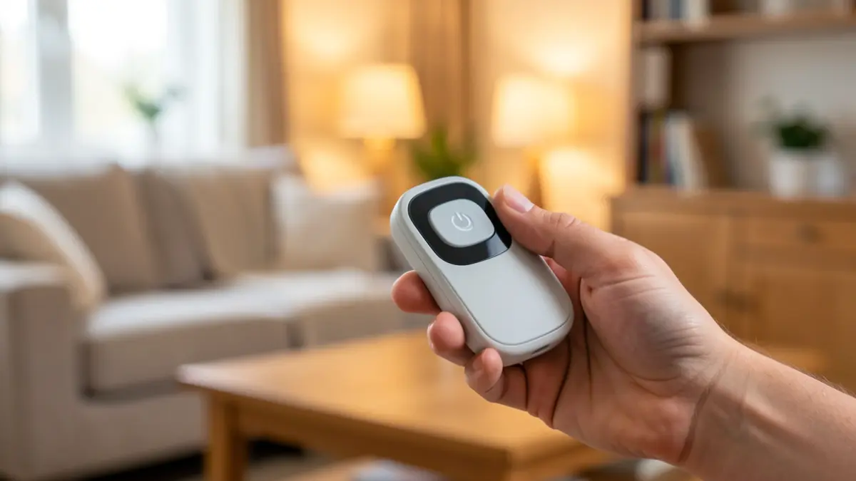 Generic image of an advanced telecare device for dependent individuals.
