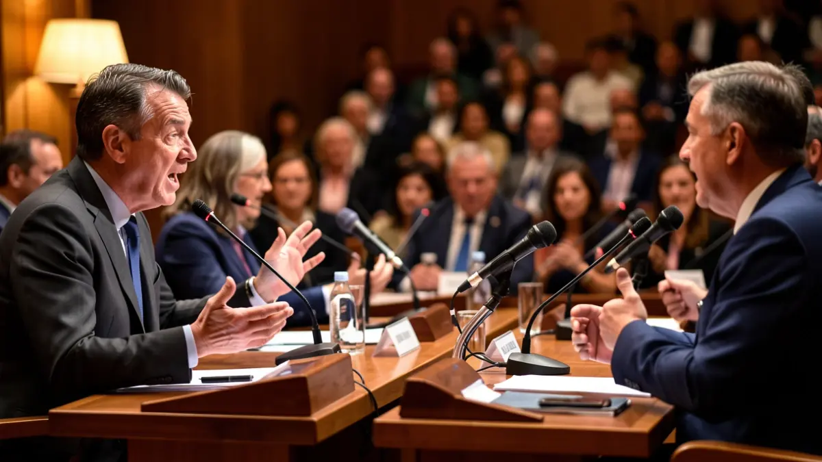 Generic image of a parliamentary debate in the Canary Islands.