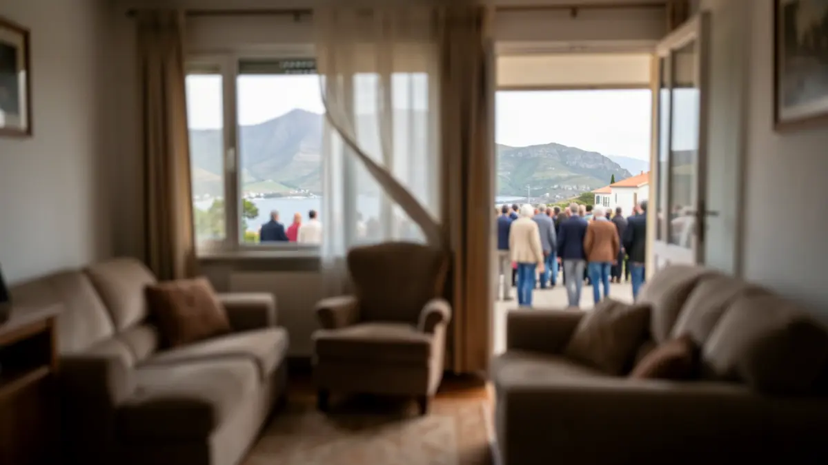 Imagen genérica de un interior de vivienda con muebles que se mueven ligeramente.